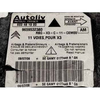 Recambio de centralita airbag para citroën c5 berlina exclusive referencia OEM IAM   