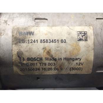 Recambio de motor arranque para bmw serie 1 lim. (f20/f21) referencia OEM IAM 858345103  