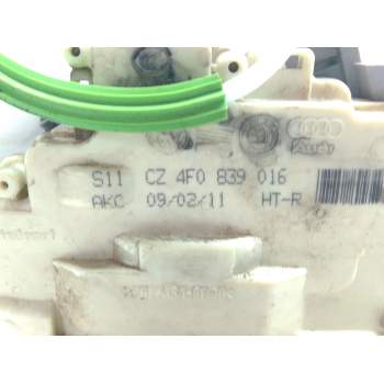 Recambio de cerradura puerta trasera derecha para audi a3 sportback (8pa) 1.6 tdi referencia OEM IAM 4F0839016  