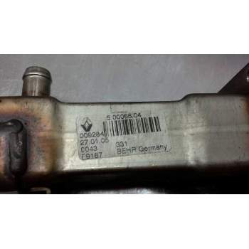 Recambio de enfriador de gases para renault scenic ii confort dynamique referencia OEM IAM 8200463548  