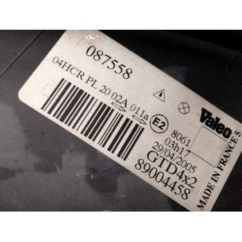 Recambio de faro izquierdo para renault scenic (ja..) 1.9 dci century referencia OEM IAM 087558 89004458 