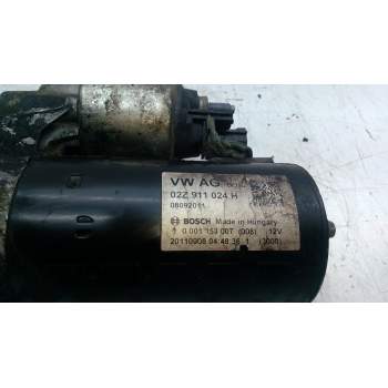 Recambio de motor arranque para audi a3 sportback (8pa) 1.6 tdi referencia OEM IAM 02Z911024H  