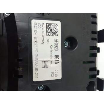 Recambio de cuadro instrumentos para seat leon st (5f8) reference referencia OEM IAM 5f0920861a  