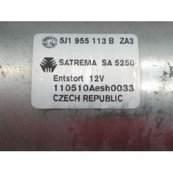 Recambio de motor limpia delantero para skoda fabia (5j2 ) 1.2 referencia OEM IAM 5J1955113B  