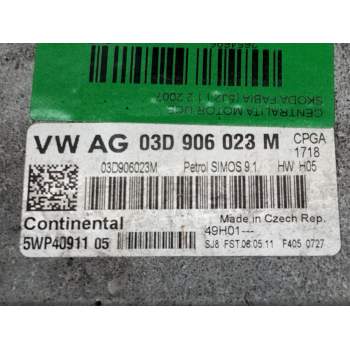 Recambio de centralita motor uce para skoda fabia (5j2 ) 1.2 referencia OEM IAM 03D906023M  