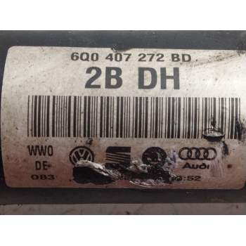 Recambio de transmision delantera derecha para skoda fabia (5j2 ) 1.2 referencia OEM IAM 6Q0407272BD  