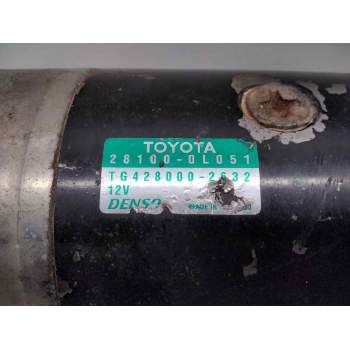Recambio de motor arranque para toyota hilux (kun) 2.5 turbodiesel referencia OEM IAM 281000L051 TG4280002632 