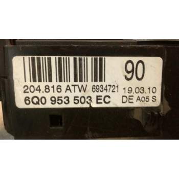 Recambio de mando intermitentes para volkswagen polo (6r1) advance referencia OEM IAM 6Q0953503EC 204816ATW 6934721