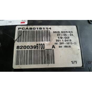 Recambio de cuadro instrumentos para renault megane ii berlina 5p confort authentique referencia OEM IAM 8200399700  
