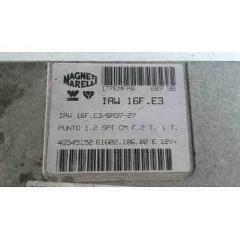 Recambio de centralita motor uce para fiat punto berlina (176) 60 sx referencia OEM IAM 46545152 6160210602 IAW16FE3