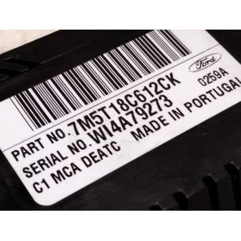 Recambio de mando calefaccion aire acondicionado para ford kuga i 2.0 tdci referencia OEM IAM 7M5T18C612CK  