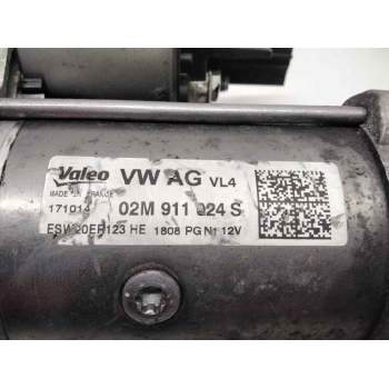 Recambio de motor arranque para audi a3 (8v) 2.0 16v tdi referencia OEM IAM 02M911024S ESW20ER123HE 