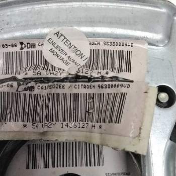 Recambio de airbag delantero izquierdo para citroën c2 furio referencia OEM IAM 4112HH 96380009VD 