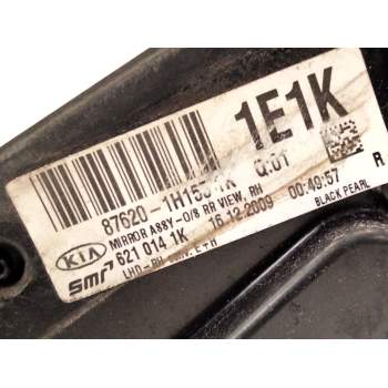 Recambio de retrovisor derecho para kia cee´d sw (ed) 1.6 crdi 115 referencia OEM IAM 876201H155  