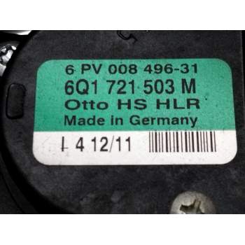 Recambio de pedal acelerador para skoda fabia (5j2 ) 1.2 referencia OEM IAM 6Q1721503M  