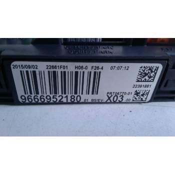 Recambio de centralita bsi para citroën c3 tonic referencia OEM IAM 9666952180  