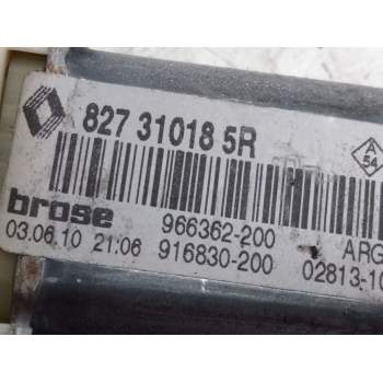 Recambio de elevalunas trasero izquierdo para renault megane iii berlina 5 p authentique referencia OEM IAM 827310185R  