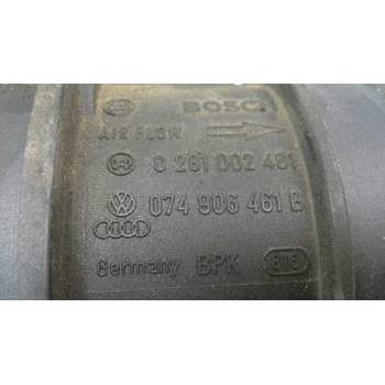 Recambio de caudalimetro para volkswagen golf v berlina (1k1) sportline referencia OEM IAM 0281002461 074906461B BOSCH