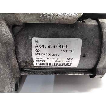 Recambio de motor arranque para mercedes-benz clase cla (w117) 2.1 cdi cat referencia OEM IAM A6459060800 MS4380002050 