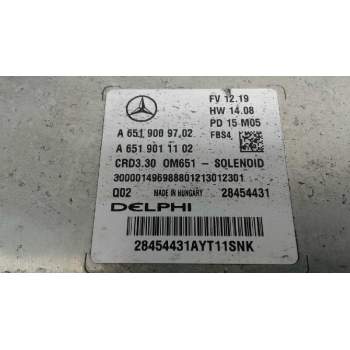 Recambio de centralita motor uce para mercedes-benz clase cla (w117) 2.1 cdi cat referencia OEM IAM A6519009702 A6519011102 2845