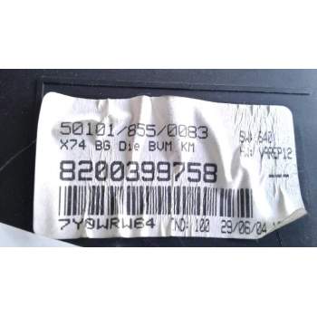 Recambio de cuadro instrumentos para renault laguna ii grandtour (kg0) dynamique referencia OEM IAM 8200291332  