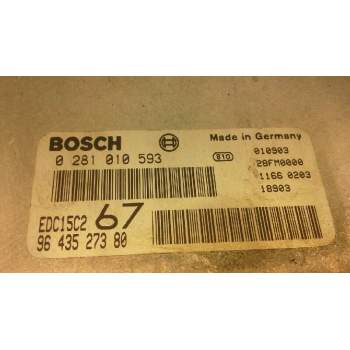 Recambio de centralita motor uce para peugeot 406 berlina (s1/s2) srdt referencia OEM IAM 0281010593 9643527380 81397032
