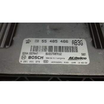 Recambio de centralita motor uce para opel insignia berlina 2.0 cdti referencia OEM IAM 0281031379 55485466AB3G 86AB3G750870162