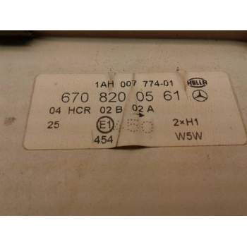 Recambio de faro izquierdo para mercedes-benz vario (tw2)serie/bm 667/668/670 referencia OEM IAM 6708200561  