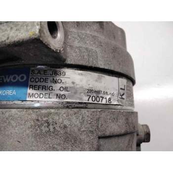 Recambio de compresor aire acondicionado para daewoo lanos se referencia OEM IAM 700718  