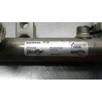 Recambio de rampa inyectora para peugeot partner (s2) combi plus referencia OEM IAM 9640387980  