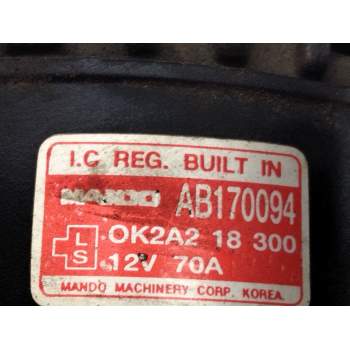Recambio de alternador para kia sephia ll 1.5 cat referencia OEM IAM AB170094  