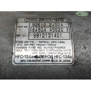Recambio de compresor aire acondicionado para nissan almera (n16/e) visia referencia OEM IAM 926102J004  