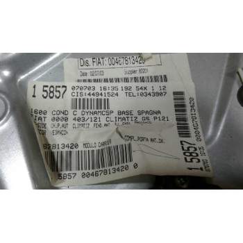 Recambio de elevalunas delantero derecho para fiat stilo (192) 1.6 16v actual (i) referencia OEM IAM   