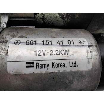 Recambio de motor arranque para ssangyong kyron 270 spr xdi premium 4wd referencia OEM IAM 6611514101  