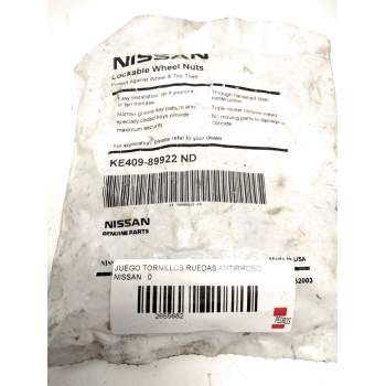 Recambio de juego tornillos ruedas para nissan referencia OEM IAM KE40989922ND  