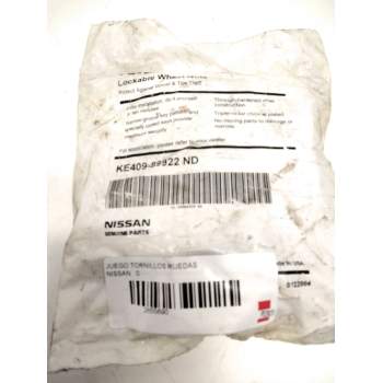Recambio de juego tornillos ruedas para nissan referencia OEM IAM KE40989922ND  