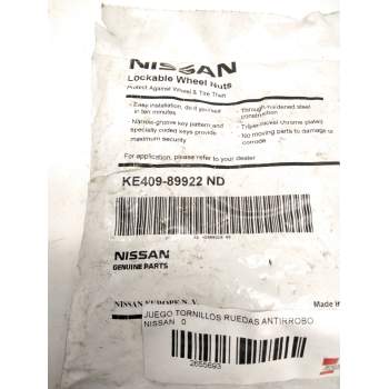 Recambio de juego tornillos ruedas para nissan referencia OEM IAM KE40989922ND  