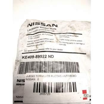 Recambio de juego tornillos ruedas para nissan referencia OEM IAM KE40989922ND  