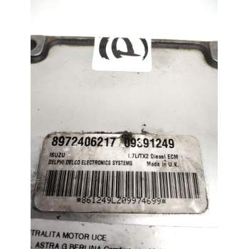 Recambio de centralita motor uce para opel astra g berlina comfort referencia OEM IAM 09391249EA 8972406217 D01008DLNF
