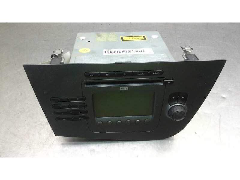 Recambio de sistema audio / radio cd para seat leon (1p1) reference referencia OEM IAM W01P1035186  