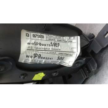 Recambio de consola central para seat leon (1p1) reference referencia OEM IAM W01P0863241  