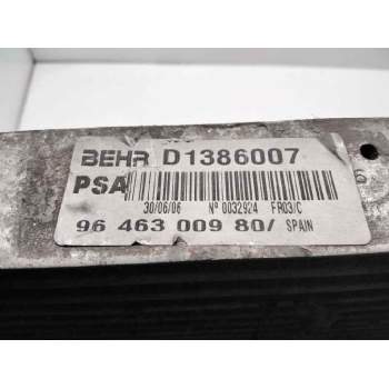 Recambio de intercooler para peugeot 407 coupe básico referencia OEM IAM 9646300980 D1386007 