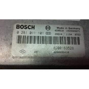 Recambio de centralita motor uce para renault laguna ii (bg0) dynamique referencia OEM IAM 0281011101 8200163528 8200095416