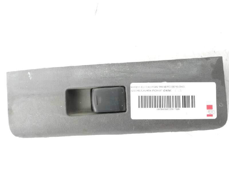Recambio de mando elevalunas trasero derecho para nissan navara pick-up (d40m) referencia OEM IAM 25401 EB30B  