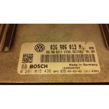 Recambio de centralita motor uce para seat ibiza sc (6j1) reference referencia OEM IAM 03G906013N 0281015436 EDC17U01