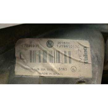 Recambio de faro izquierdo para volkswagen golf iv berlina (1j1) conceptline referencia OEM IAM 1J1941017CL  