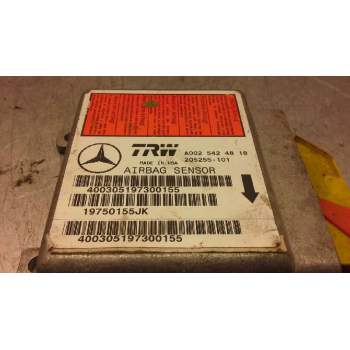 Recambio de centralita airbag para mercedes-benz clase m (w163) 230 (163.136) referencia OEM IAM A0025424818  