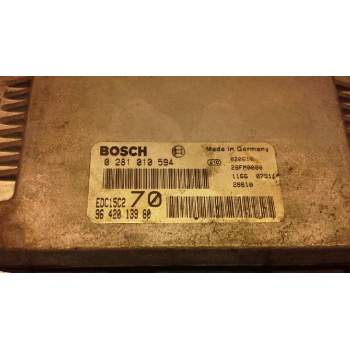 Recambio de centralita motor uce para peugeot 206 berlina xt referencia OEM IAM 0281010594 9642013980 BOSCH