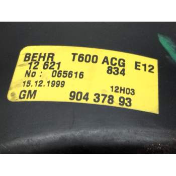 Recambio de motor calefaccion para opel zafira a elegance referencia OEM IAM 90437893  