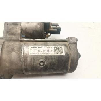 Recambio de motor arranque para seat leon (5f1) 2.0 tdi referencia OEM IAM 02M911024S  
